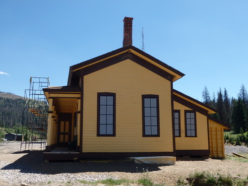 GDMBR: Looking north at the Depot.